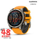 【16日までの期間限定★エントリーで2人に1人が当選!100%ポイントバック】新作 ガーミン GARMIN フェニックス fenix 8 Sapphire AM...