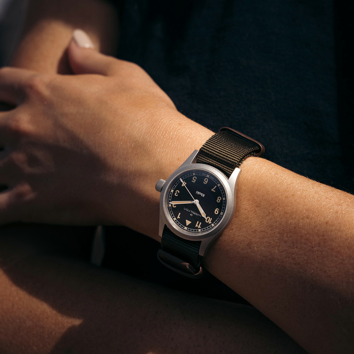 【マラソン期間限定！要エントリー最大100％Pバック】【ハミルトン 国内正規品】 HAMILTON カーキフィールド クォーツ 33mm H69301930