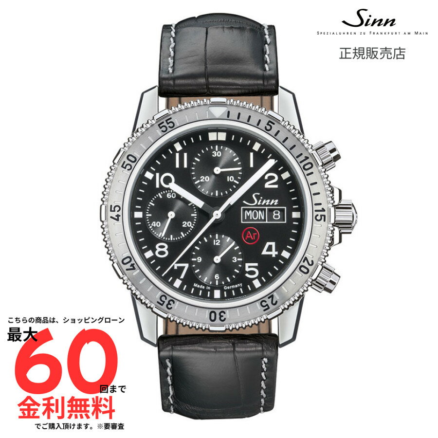 【マラソン期間 当選で最大100%ポイントバック】【ジン 国内正規品】SINN 206.ST.AR 型押しカウレザー