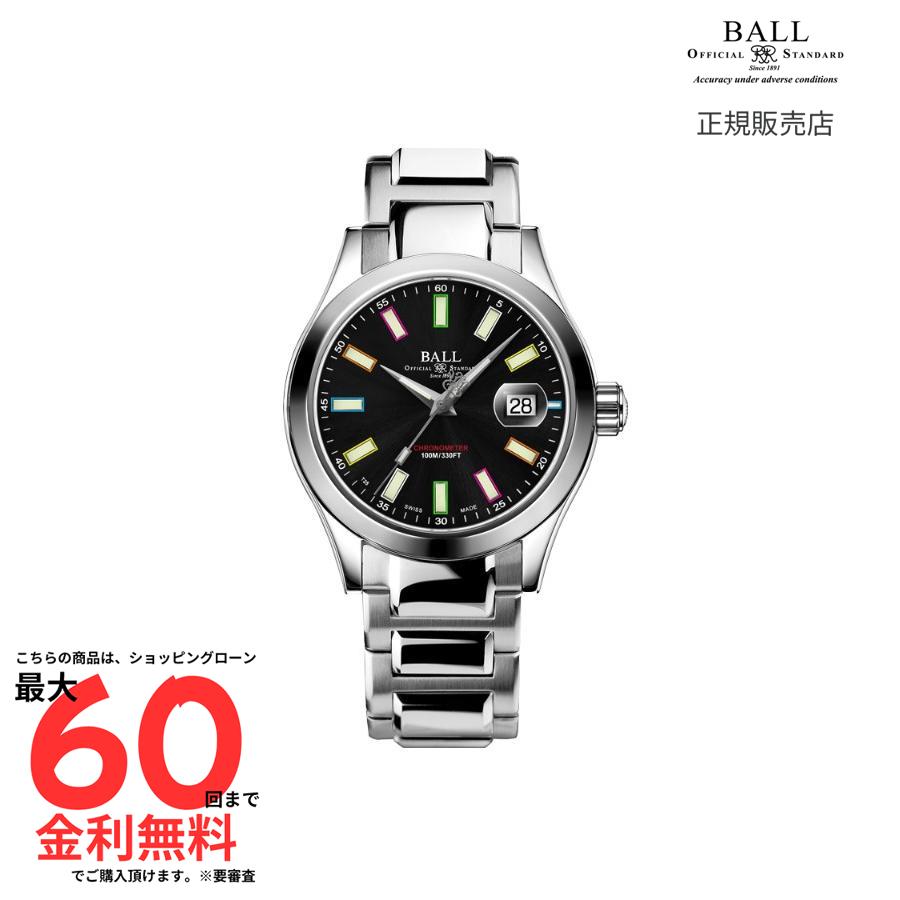 【ボールウォッチ 国内正規品】BALLWATCH マーベライト クロノメーター レインボー NM9026C-S33CJ-BK