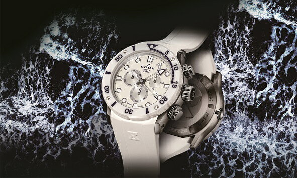 【エドックス 国内正規品】 EDOX クロノオフショア1 クロノグラフ ジャパン リミテッドエディション 10242-TINB-BBUINGM