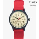 【タイメックス 国内正規品】 TIMEX オリジナルキャンパー アイボリー × レッド TW2U84300