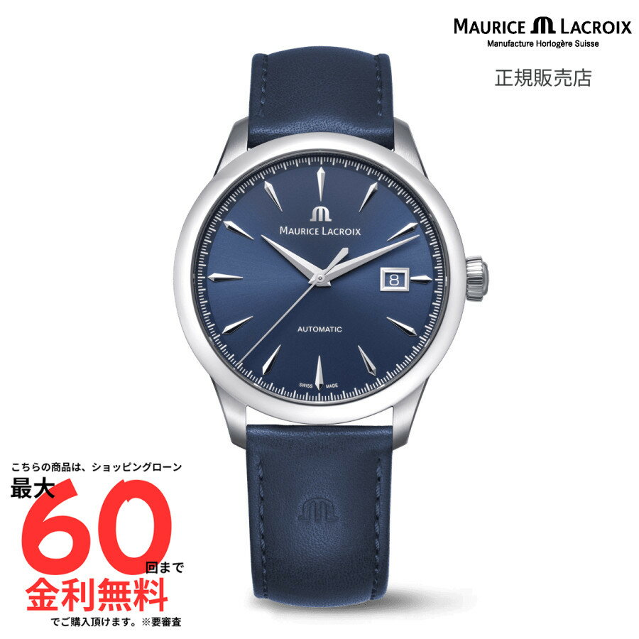 【マラソン期間限定！要エントリー最大100％Pバック】【モーリス・ラクロア 国内正規品】 MAURICE LACROIX 【国内取り扱い店舗限定モデル】1975 AUTOMATIC 40MM 756008-SS001-430-4