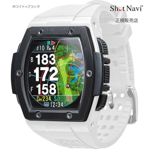 【16日までの期間限定★エントリーで2人に1人が当選!100%ポイントバック】【ショットナビ 国内正規品】 SHOT NAVI Crest White-Black Crest(WB) 【16日までの期間限定★エントリーで2人に1人が当選!100%ポイントバック】【ショットナビ 国内正規品】 SHOT NAVI Crest White-Black Crest(WB)