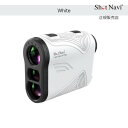 【ショットナビ 国内正規品】 SHOT NAVI Laser Sniper X1 Fit2 1000 WHT(4)