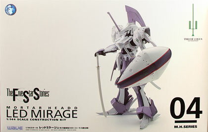 ファイブスター物語 1/144 レッドミラージュ 先行量産型2989 コーラス戦仕様 プラスチックキット（再販）[WAVE]《取り寄せ※暫定》