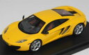 ピーコ レジン製ミニチュアモデル 1/43 マクラーレン MP4-12C ボルケーノイエロー[ガリバー]《02月予約※暫定》