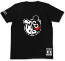 ダンガンロンパ1・2 モノクマソフトTシャツ/ブラック-XL（再販）[コスパ]《01月予約》