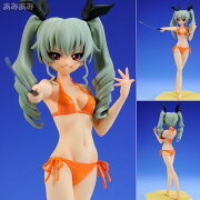 BEACH QUEENS ガールズ＆パンツァー アンチョビ 1/10 完成品フィギュア[WAVE]