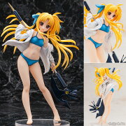 魔法少女リリカルなのは The MOVIE 2nd A’s フェイト・テスタロッサ 水着パーカーstyle 1/8 完成品フィギュア[アクアマリン]