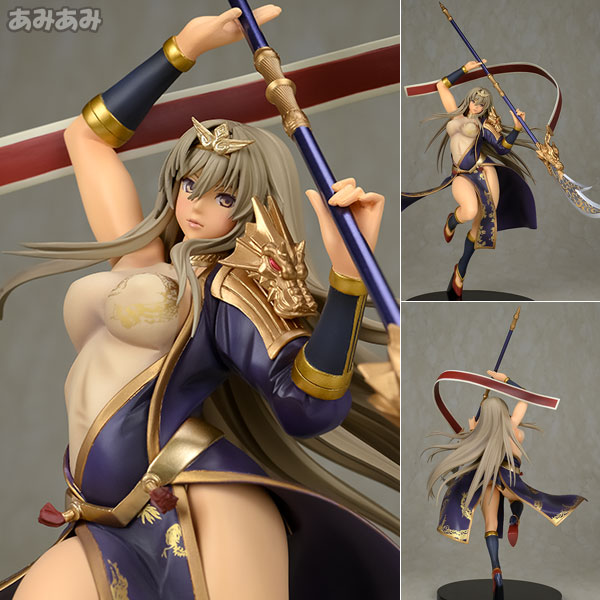 三国志乱舞 関羽 1/8 完成品フィギュア (アイテムコード 付)[スクウェア・エニックス]