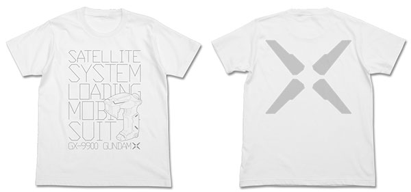 機動新世紀ガンダムX サテライトシステムTシャツ/ホワイト-XL（再販）[コスパ]《07月予約》