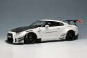 1/18 LB★WORKS GT-R Type 2 2017 パールホワイト[メイクアップ]【送料無料】《09月予約※暫定》