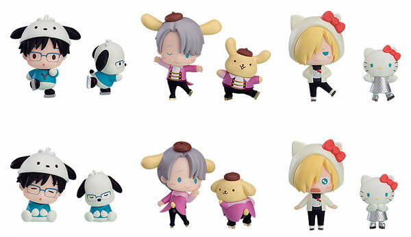 ユーリ！！！ on ICE × Sanrio characters トレーディングフィギュア 6個入りBOX[オランジュ・ルージュ]《10月予約》