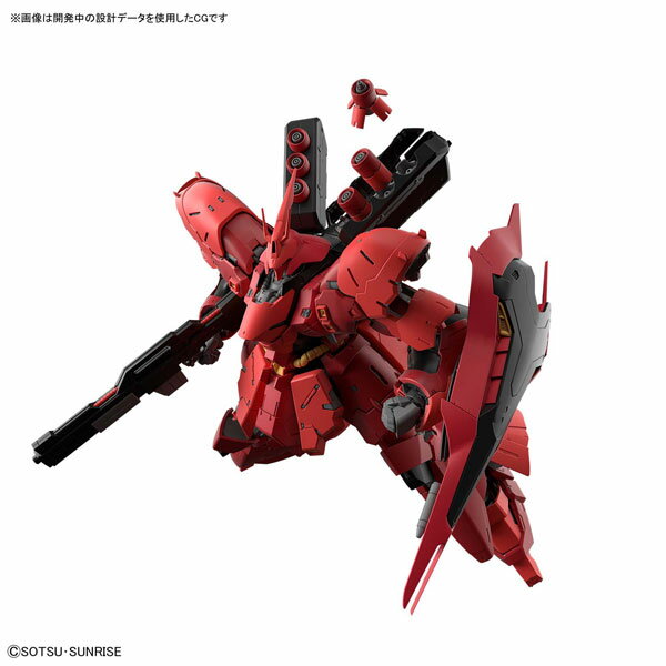 RG 1/144 サザビー プラモデル 『機動戦士ガンダム逆襲のシャア』（再販）[BANDAI SPIRITS]《発売済・在庫品》