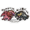 CAPCOM×B-SIDE LABELステッカー モンスター...