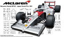 1/20 グランプリシリーズ No.25 マクラーレン・ホンダ MP4/6(日本GP/サンマリノGP/ブラジルGP) プラモデル[フジミ模型]《09月予約》