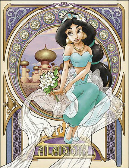 ジグソーパズル ベル・アール Disney ミステール ‐ジャスミン‐ 300ピース (42-56)[やのまん]《発売済・在庫品》