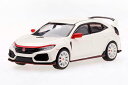 1/64 Honda シビック Type R チャンピオンシップホワイトモデューロキット装着車 (右ハンドル)[MINI GT]《発売済・在庫品》