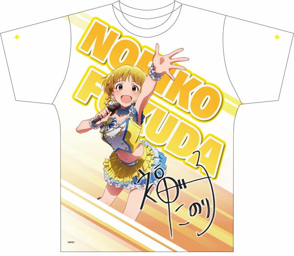 アイドルマスターミリオンライブ！ 両面フルグラフィックTシャツ 福田のり子 Lサイズ（再販）[IVC]《発売済・在庫品》