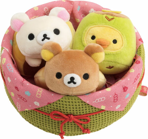 リラックマ 春の菓子折りぬいぐるみセット[サンエックス]《在庫切れ》のサムネイル