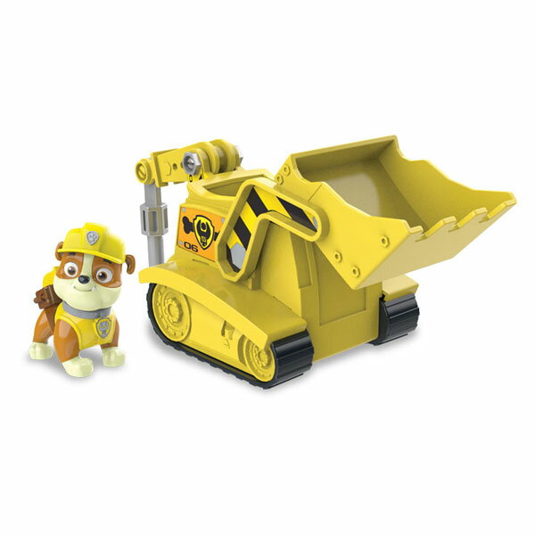 パウ・パトロール ベーシックビークル(フィギュア付き) ラブル パワーブルドーザ—[タカラトミー]《在庫切れ》のサムネイル