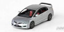 1/64 Honda シビック Type-R FD2 シルバー ボンネットデカール、交換用ホイールセット付[INNO Models]《在庫切れ》