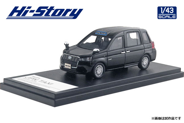 1/43 Toyota JPN TAXI TAKUMI (2018) ブラック[ハイストーリー]《在庫切れ》のサムネイル