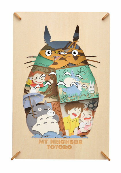 ペーパーシアター ウッドスタイル となりのトトロ PT-WL12 My Neighbor Totoro[エンスカイ]《発売済・在庫品》のサムネイル