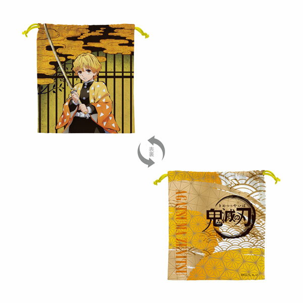 鬼滅の刃 巾着 我妻善逸[フィルター・インク]【送料無料】《在庫切れ》のサムネイル