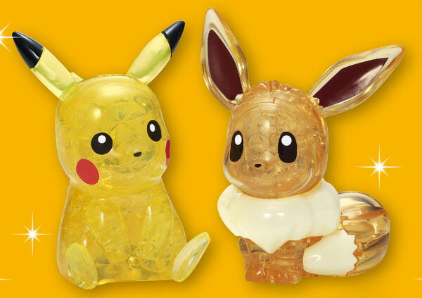 クリスタルパズル ピカチュウ＆イーブイ[ビバリー]《02月予約※暫定》