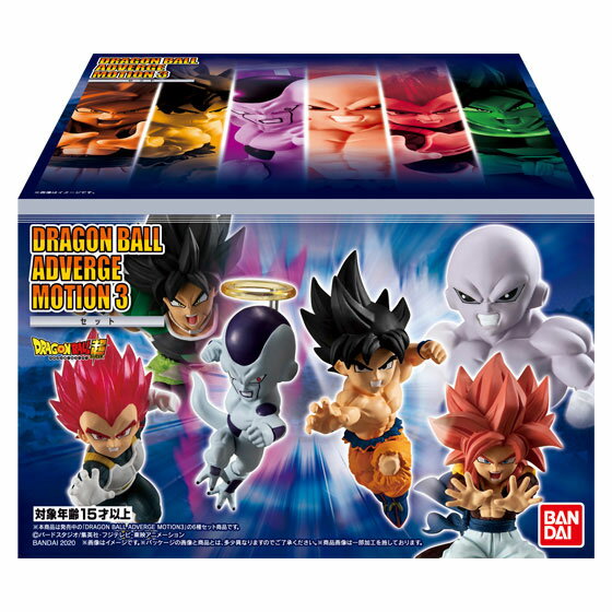 DRAGONBALL ADVERGE MOTION3セット (食玩)[バンダイ]《在庫切れ》のサムネイル