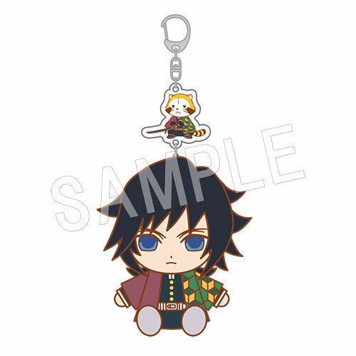 鬼滅の刃×ラスカル ぬいぐるみストラップ 冨岡義勇[中外鉱業]《在庫切れ》のサムネイル