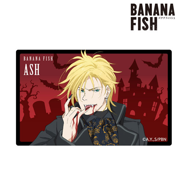 BANANA FISH 描き下ろしイラスト アッシュ・リンクス ハロウィンVer. カードステッカー[アルマビアンカ]《発売済・在庫品》