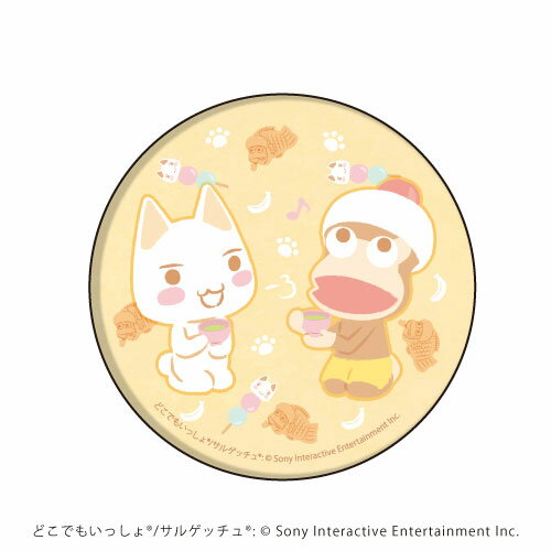 缶バッジ「トロ＆ピポサル Design produced by Sanrio」04/トロ＆ピポサル 和柄ver.[A3]《在庫切れ》