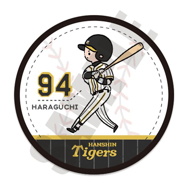 阪神タイガース レザーバッチ Play-H(原口選手)[プレイフルマインドカンパニー]《在庫切れ》のサムネイル