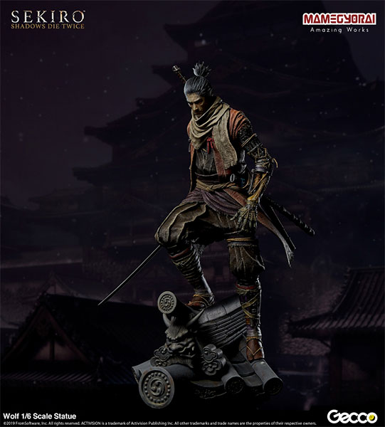 【特典】SEKIRO： SHADOWS DIE TWICE/ 狼 1/6スケール スタチュー[Gecco]【同梱不可】【送料無料】《在庫切れ》