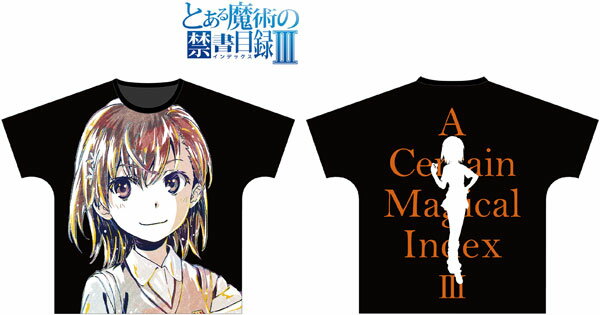 とある魔術の禁書目録III 御坂美琴 Ani-Art フルグラフィックTシャツ ユニセックス L[アルマビアンカ]《発売済・在庫品》