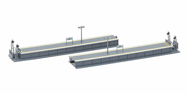 島式ホーム 都市型 端ホームセット 品番:4279