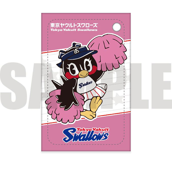 東京ヤクルトスワローズ パスケース デザインK(つばみ)[プレイフルマインドカンパニー]《在庫切れ》のサムネイル