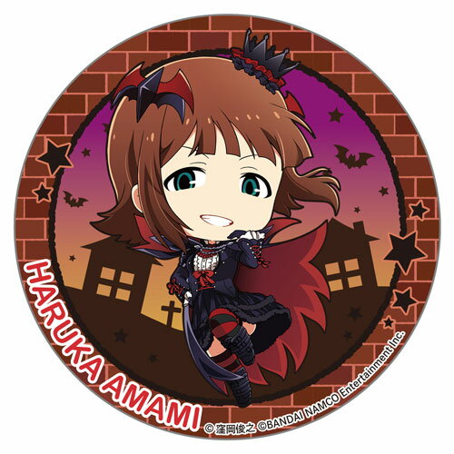 アイドルマスター ミリオンライブ！ テーマ缶バッジ ハロウィン 天海春香[あみあみ]《発売済・在庫品》