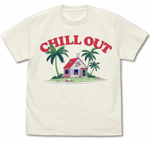 ドラゴンボール カメハウスと悟空 Tシャツ/VANILLA WHITE-L（再販）[コスパ]《02月予約》
