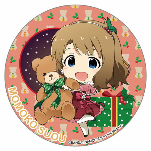 アイドルマスター ミリオンライブ！ テーマ缶バッジ クリスマス 周防桃子[あみあみ]《12月予約》