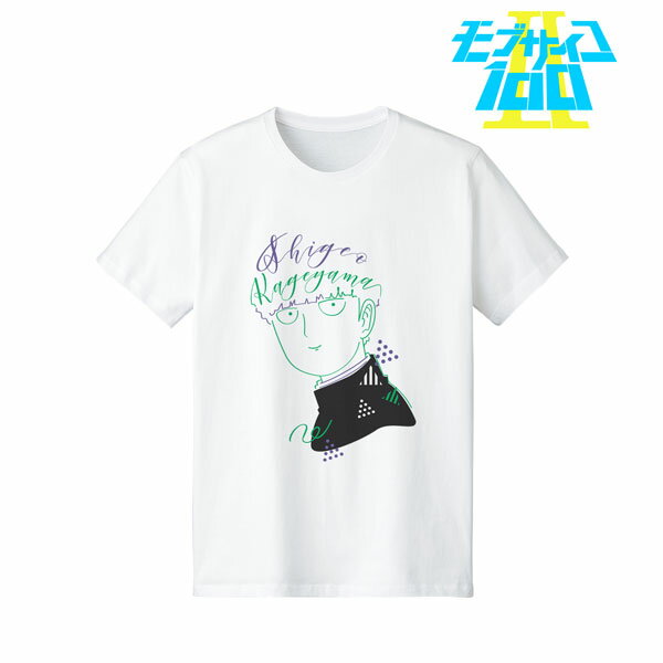 モブサイコ100 II 影山茂夫 lette-graph Tシャツ メンズ M[アルマビアンカ]《01月予約》