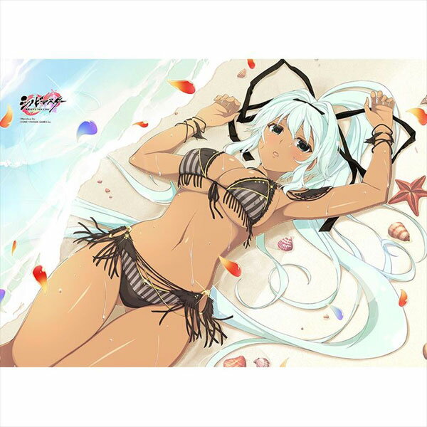 シノビマスター 閃乱カグラ NEW LINK B2タペストリー(夕焼/水着)[カーテン魂]《01月予約》