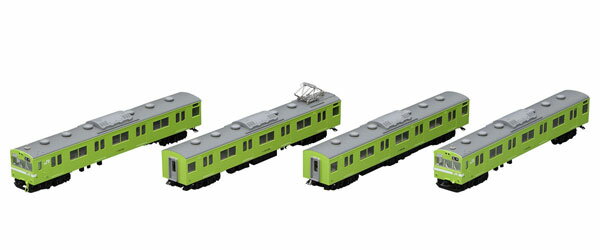98422 JR 103系通勤電車(JR西日本仕様・黒サッシ・ウグイス)基本セット (4両)[TOMIX]【送料無料】《05月予約》