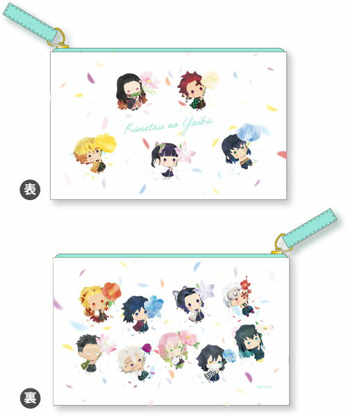 鬼滅の刃 ゆらふわポーチ フラワーver.[アニプレックス]《在庫切れ》のサムネイル