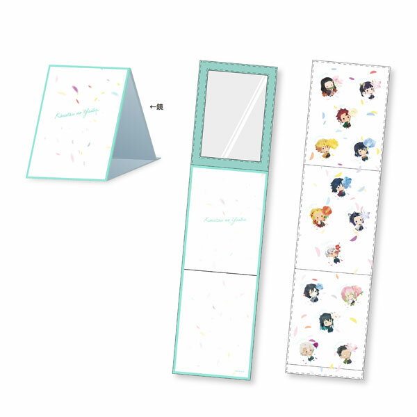 鬼滅の刃 ゆらふわファブリックミラー フラワーver.[アニプレックス]《在庫切れ》のサムネイル