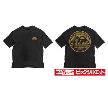 ゆるキャン△ ビッグシルエットTシャツ/BLACK-L（再販）[コスパ]《11月予約》