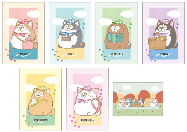 おそ松さん 松犬 ポストカードセット ピクニックver.[コンテンツシード]《在庫切れ》のサムネイル